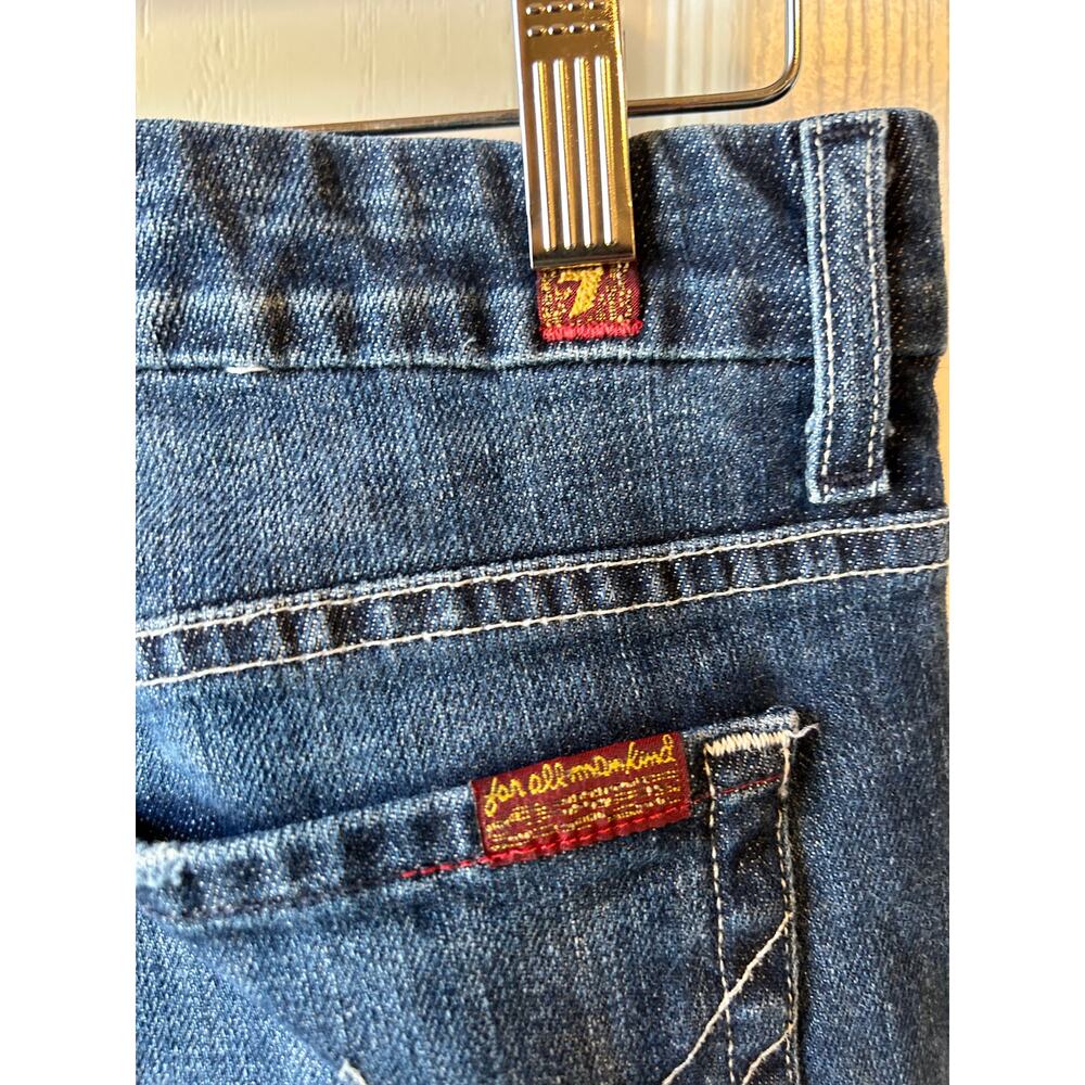 7 for all mankind The A Pocket Vintage Low Rise Bootcut Jeans - Picture 5 of 8